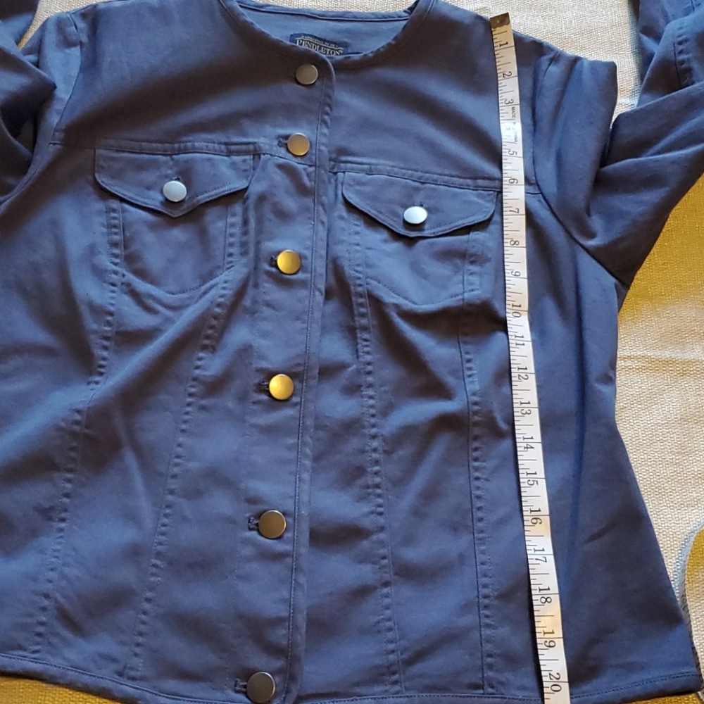 NWT Pendleton Twill Laguna Jacket - Picture 8 of 11